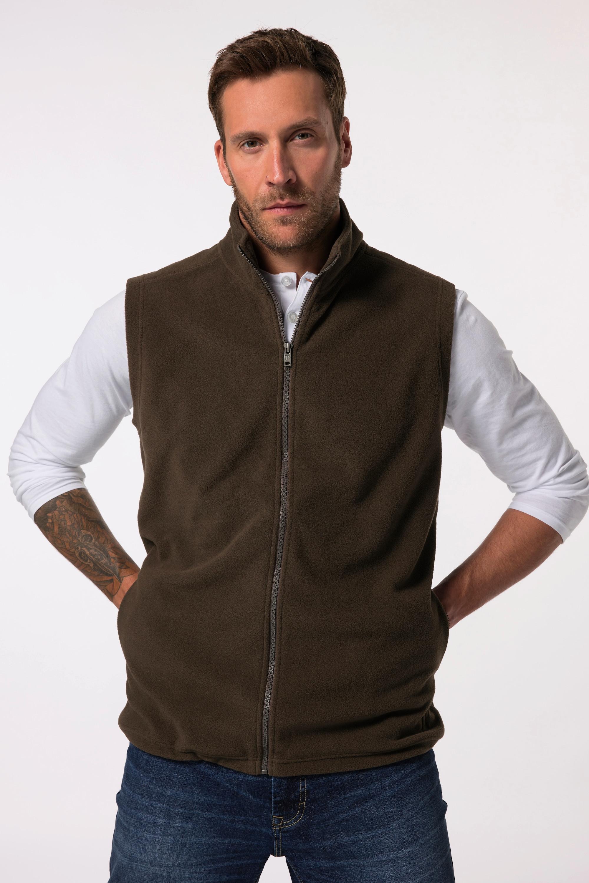 JP1880 Gilet in pile outdoor con collo alto  