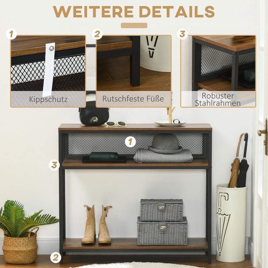 HOMCOM Konsolentisch  