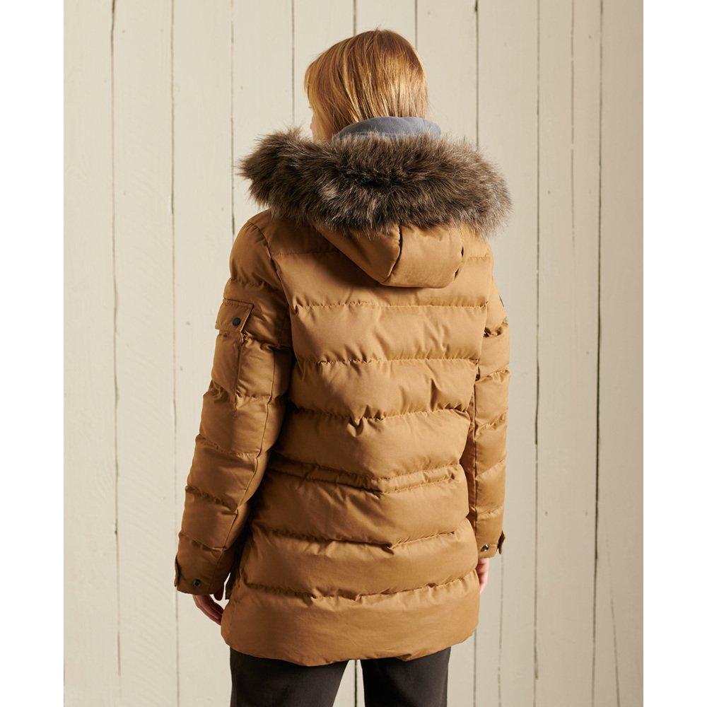 Superdry  parka für damen expedition en microfibre 