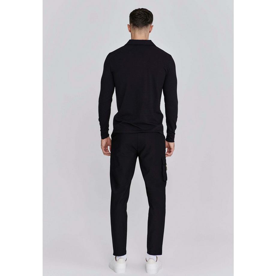 Sik Silk Pantalon cargo Flight Cargo Pant Slim Fit  