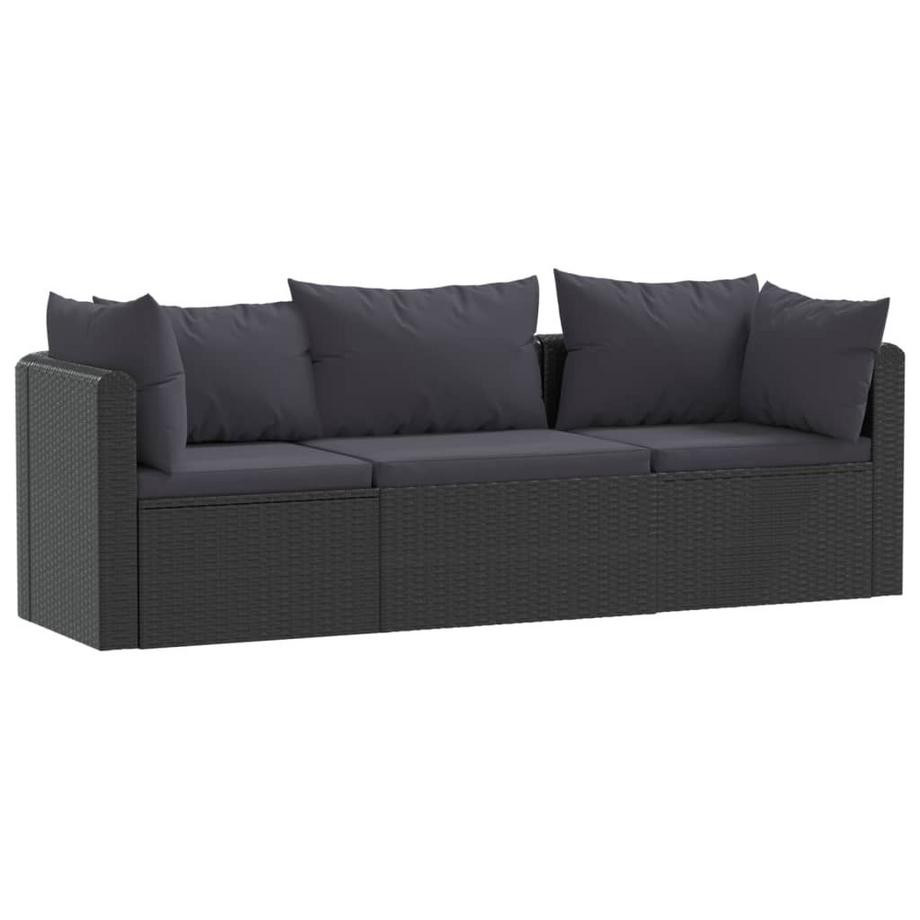 Canapé de jardin rotin synthétique