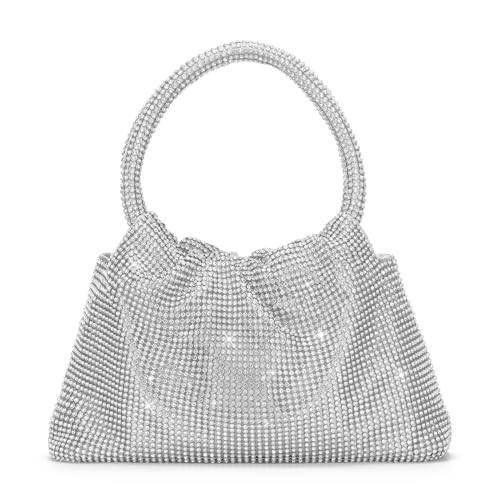 Only-bags.store Sac de soirée sac à bandoulière petit sac à main à paillettes sac à bandoulière sac à chaîne pour mariage soirée disco Sac de soirée sac à bandoulière petit sac à main à paillettes sac à bandoulière sac à chaîne pour mariage soirée disco 