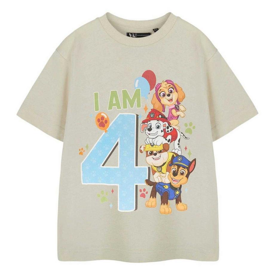 PAW PATROL  I Am TShirt  Geburtstag kurzärmlig 