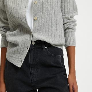 La Redoute Collections Gerade High-Waist 7/8 Länge Jeans  