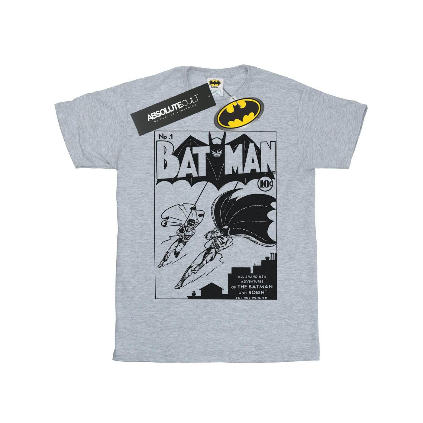 Image of Batman No. 1 Mono Tshirt Jungen Grau 140/146