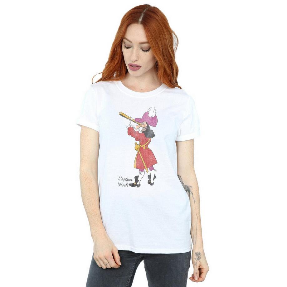 Peter Pan Classic Captain Hook Stampa T-Shirt  