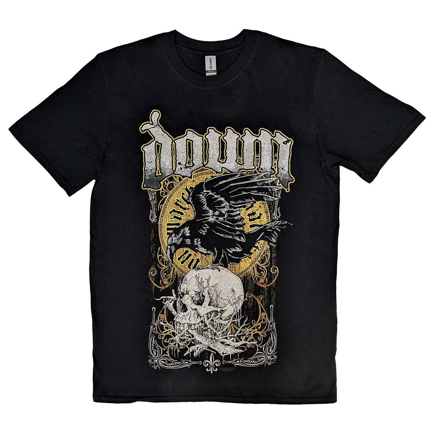 Down  Tshirt SWAMP SKULL 