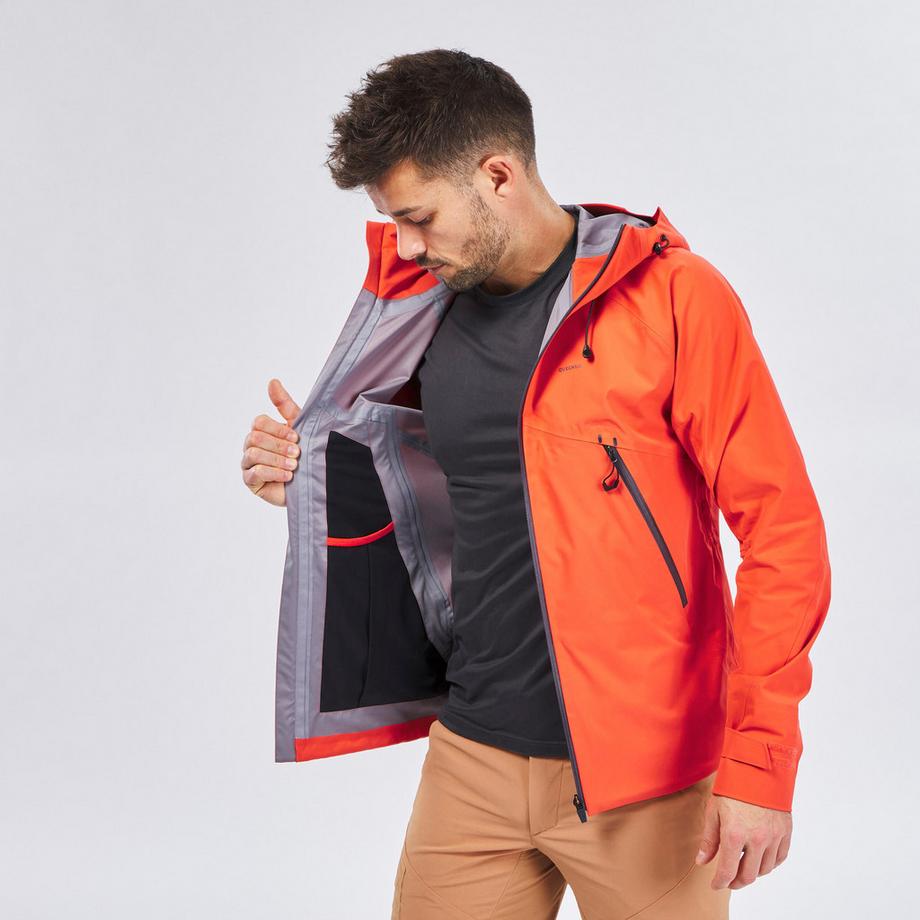 QUECHUA MH500 Giacca uomo leggera impermeabile trekking 