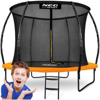 B2X Profiltrampolin 8 Fuß/252 cm mit internem Sicherheitsnetz von Neo-Sport  