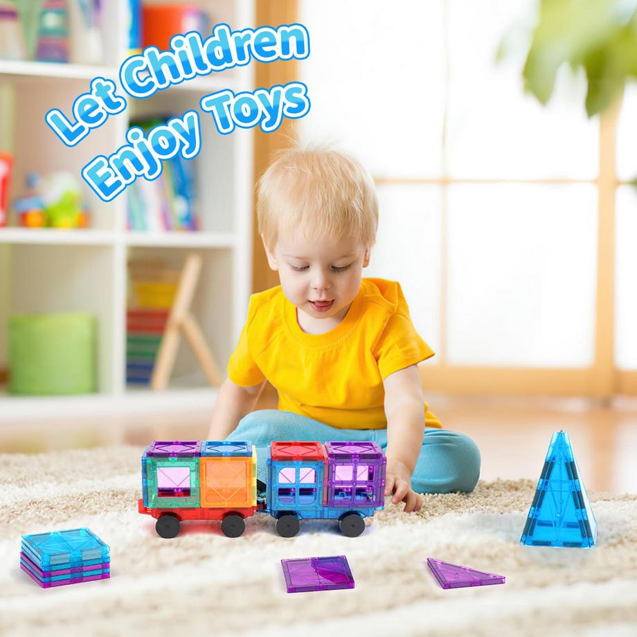 Activity-board  Magnetische Bausteine Auto Kinderspielzeug 