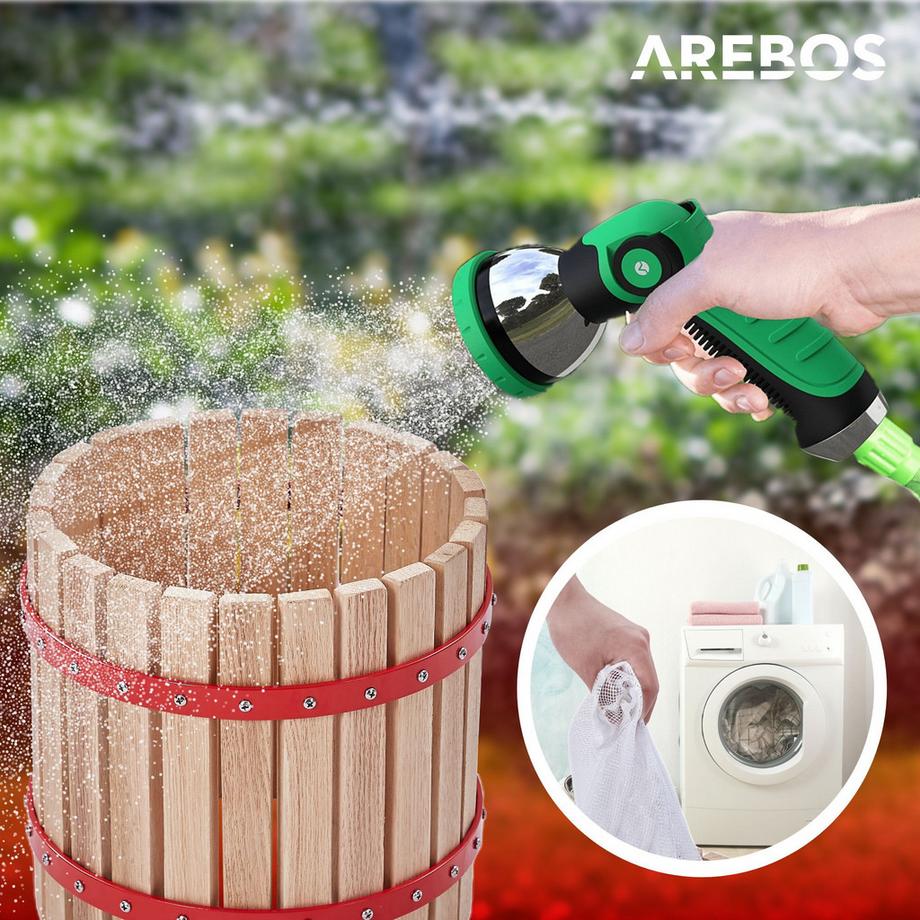 Arebos  Obstpresse 12L Maischepresse Weinpresse Apfelpresse Fruchtpresse 