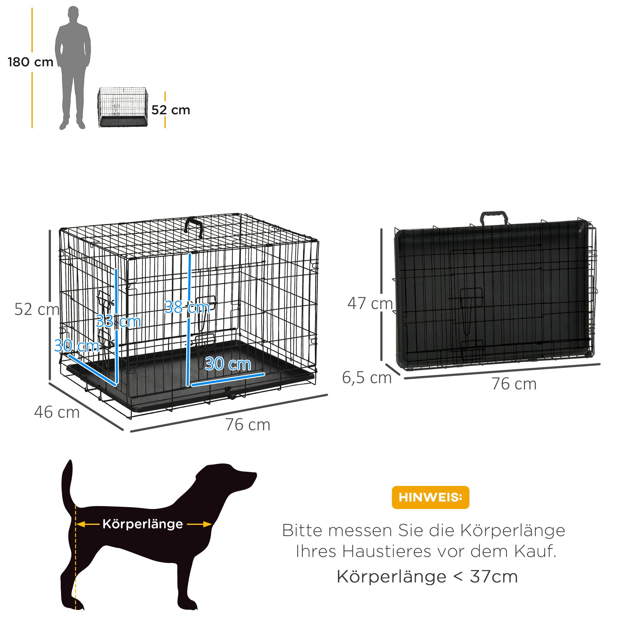 PawHut  Cage à chien 