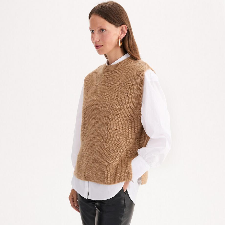 La Redoute Collections Ärmelloser Pullunder  