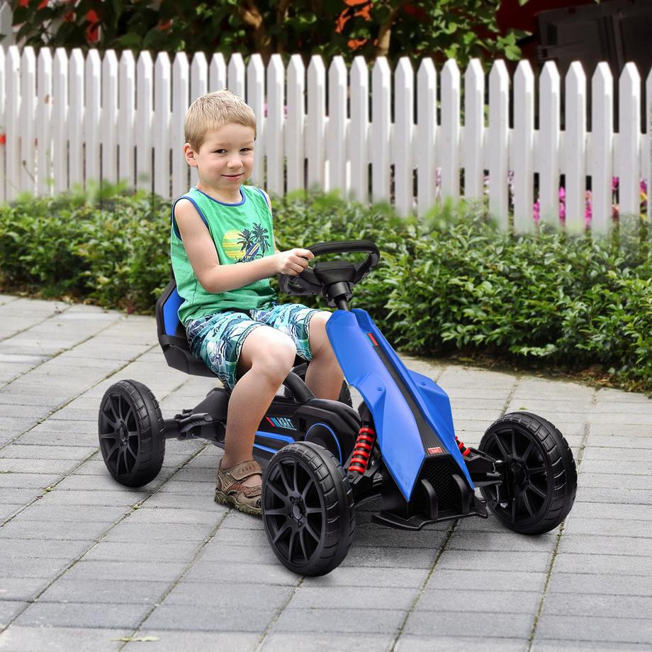 HOMCOM  Kinder Go Kart Tretauto 
