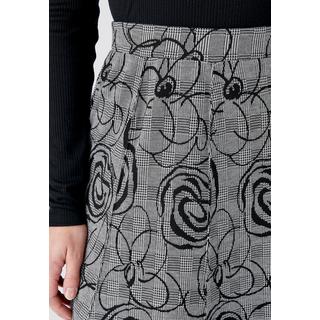 Damart  Ausgestellter Rock aus Stretch-Jacquard. 