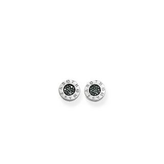 Thomas Sabo  Boucles d'Oreilles Pavé Classique Noir 