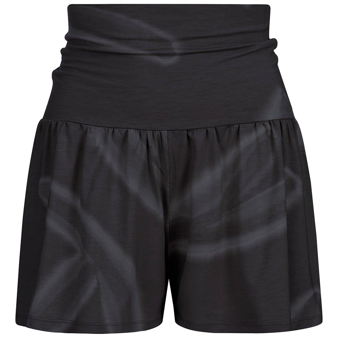 Image of Yoga Shorts 'zoe' Unisex Charcoal Black S