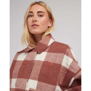 Lee Veste en Laine Carreaux  