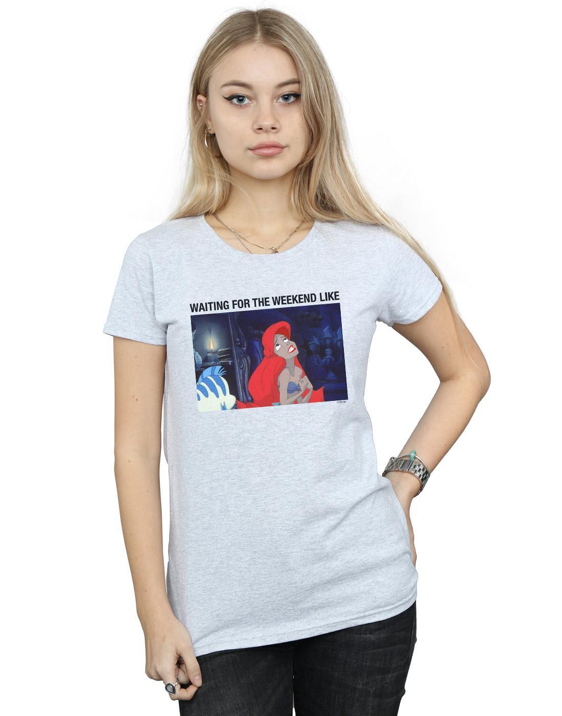 Disney  The Little Mermaid Waiting For The Weekend TShirt 