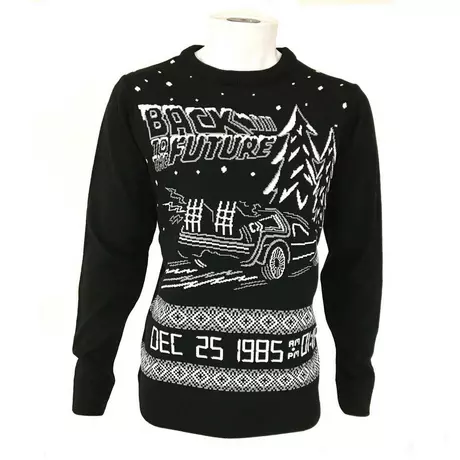 Back To The Future  Pullover en tricot "Christmas Time" 