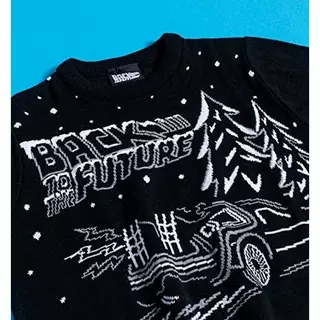Back To The Future  Pullover en tricot "Christmas Time" 