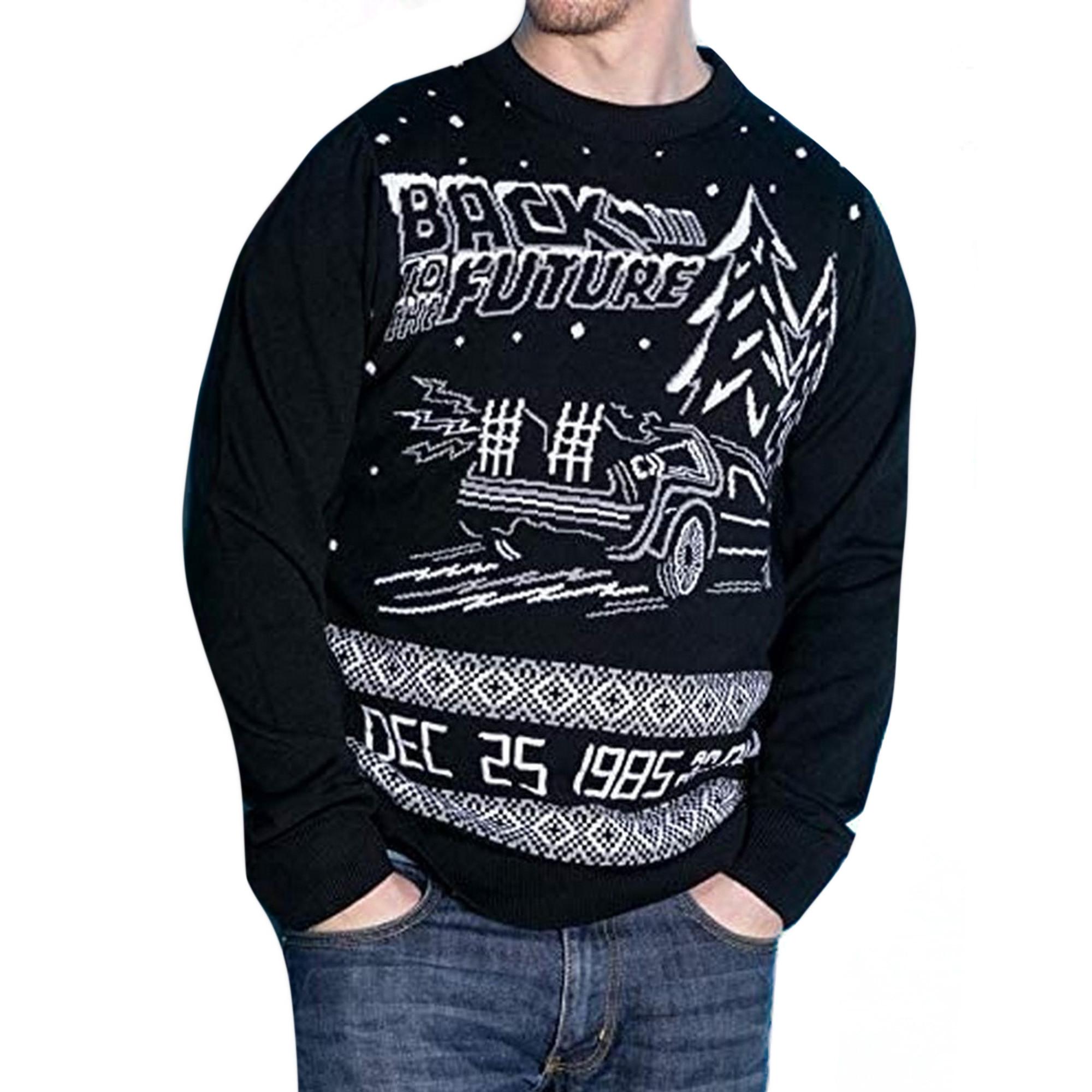 Back To The Future  Pullover en tricot "Christmas Time" 