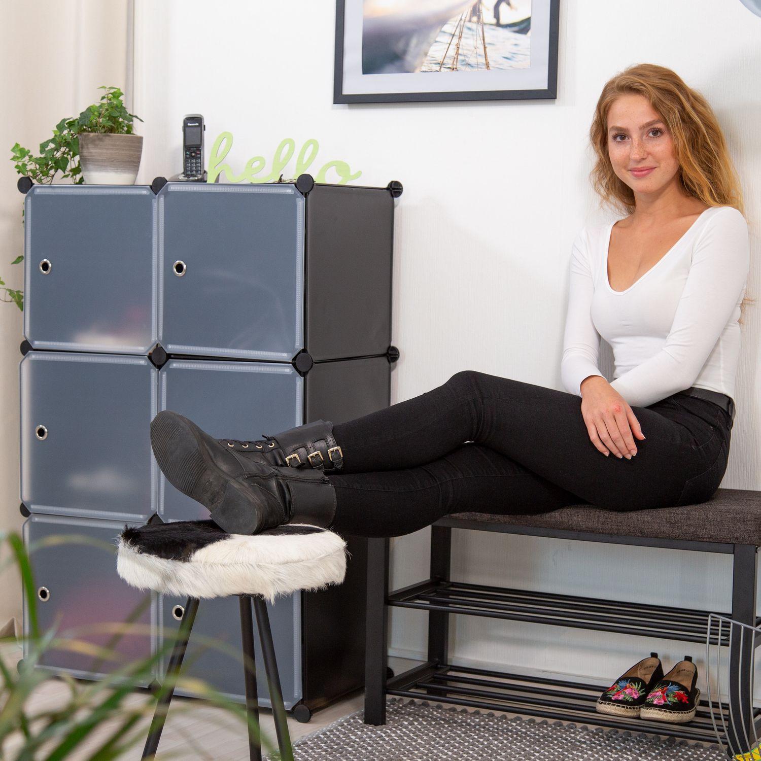 B2X Regalsystem mit 6 Türen  