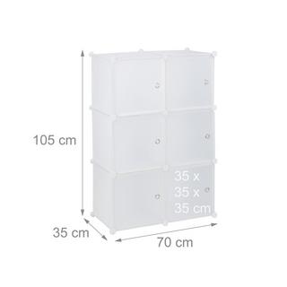 B2X Regalsystem mit 6 Türen  