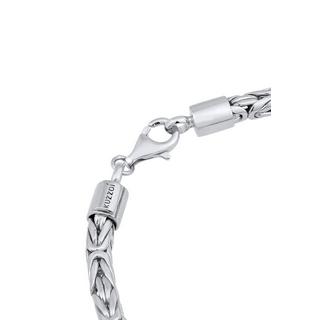 Kuzzoi  Bracelet Herren Königskette Rund 925 Silber 