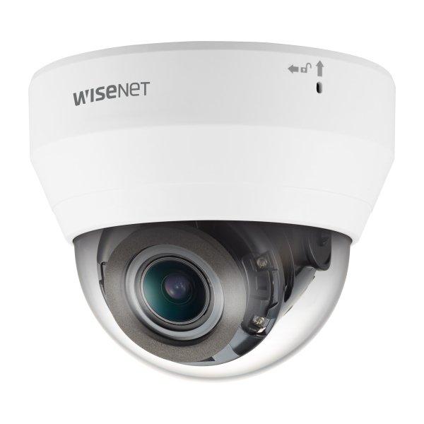 Hanwha Techwin  Hanwha QND-7082R telecamera di sorveglianza Cupola Telecamera di sicurezza IP Interno 2560 x 1440 Pixel Soffitto/muro 