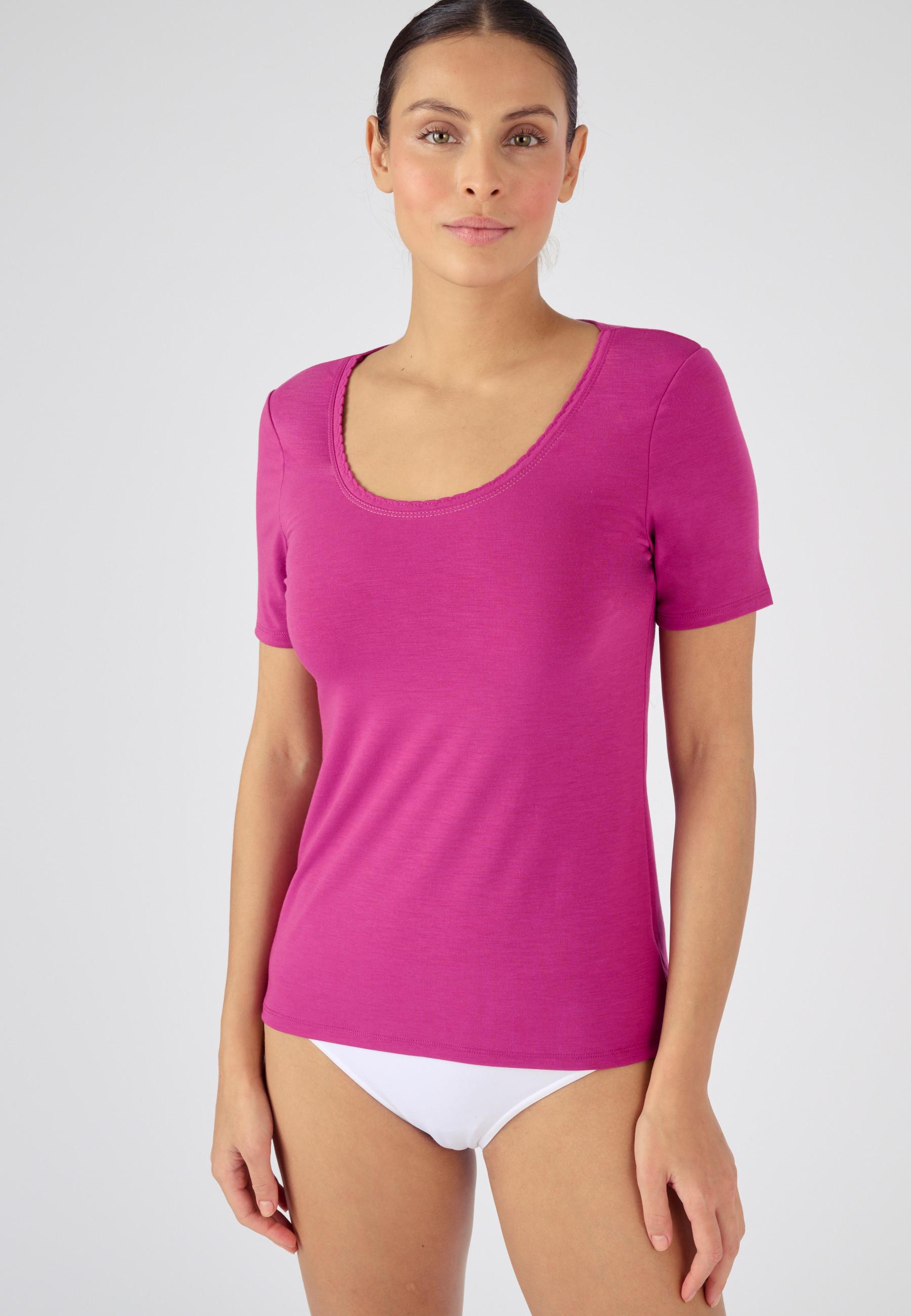 Image of Thermoregulierendes T-shirt Damen Rot 42/44