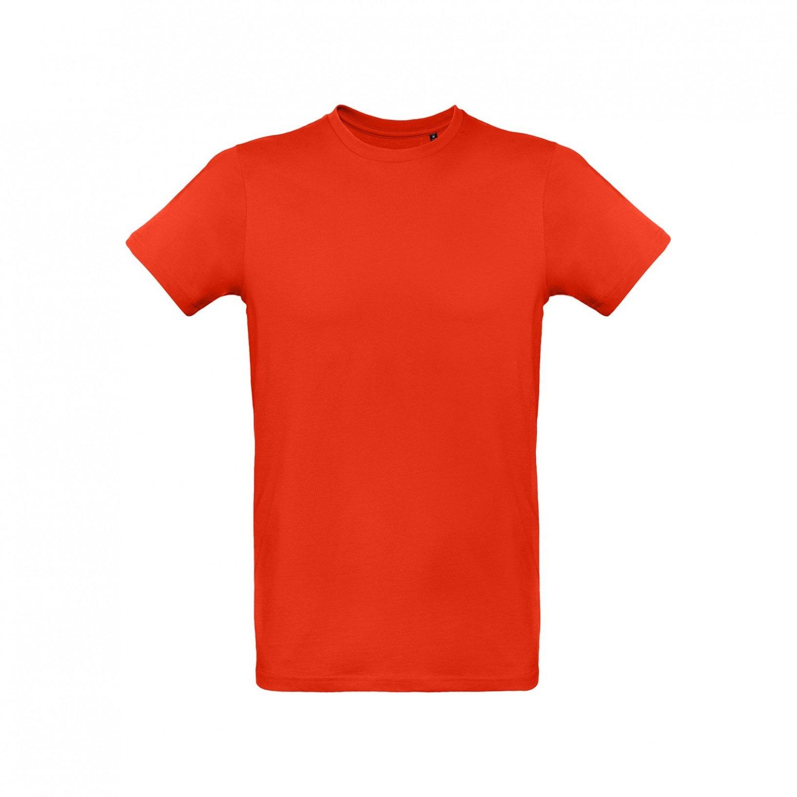 Image of B&c Inspire Plus Tee Herren Rot Bunt S