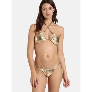 Admas Kim 2-teiliges Verstellbare Träger Bandeau Bikini Set  