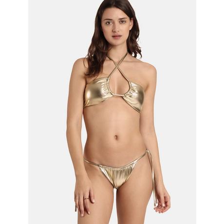 Admas Kim 2-teiliges Verstellbare Träger Bandeau Bikini Set  