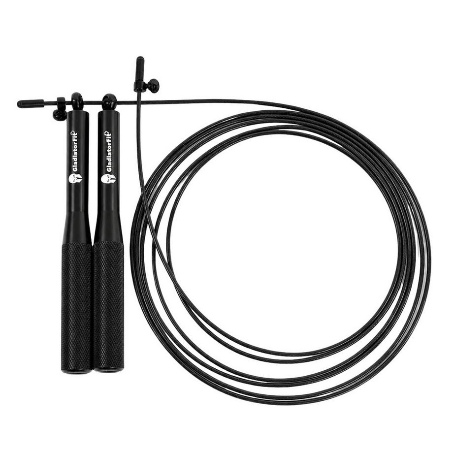 Springseil "Speed Rope" 3m aus Aluminium + Tasche GladiatorFit