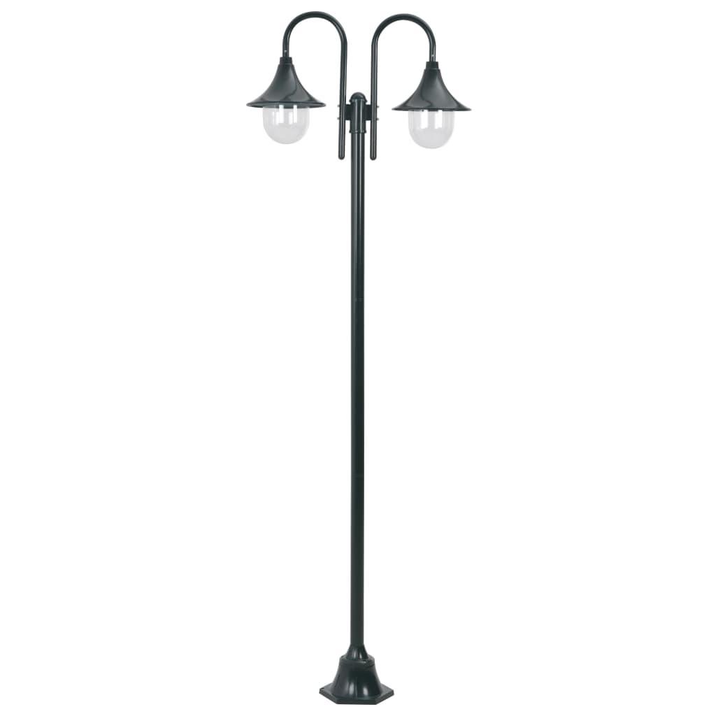 VidaXL Lampe de jardin à piquet aluminium  