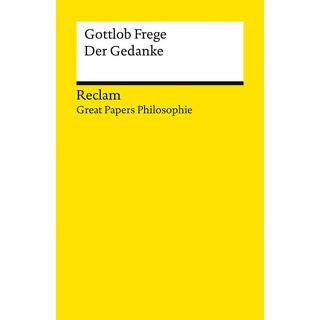 Der Gedanke Frege, Gottlob; Voigt, Uwe (Hrsg.) Livre de poche 