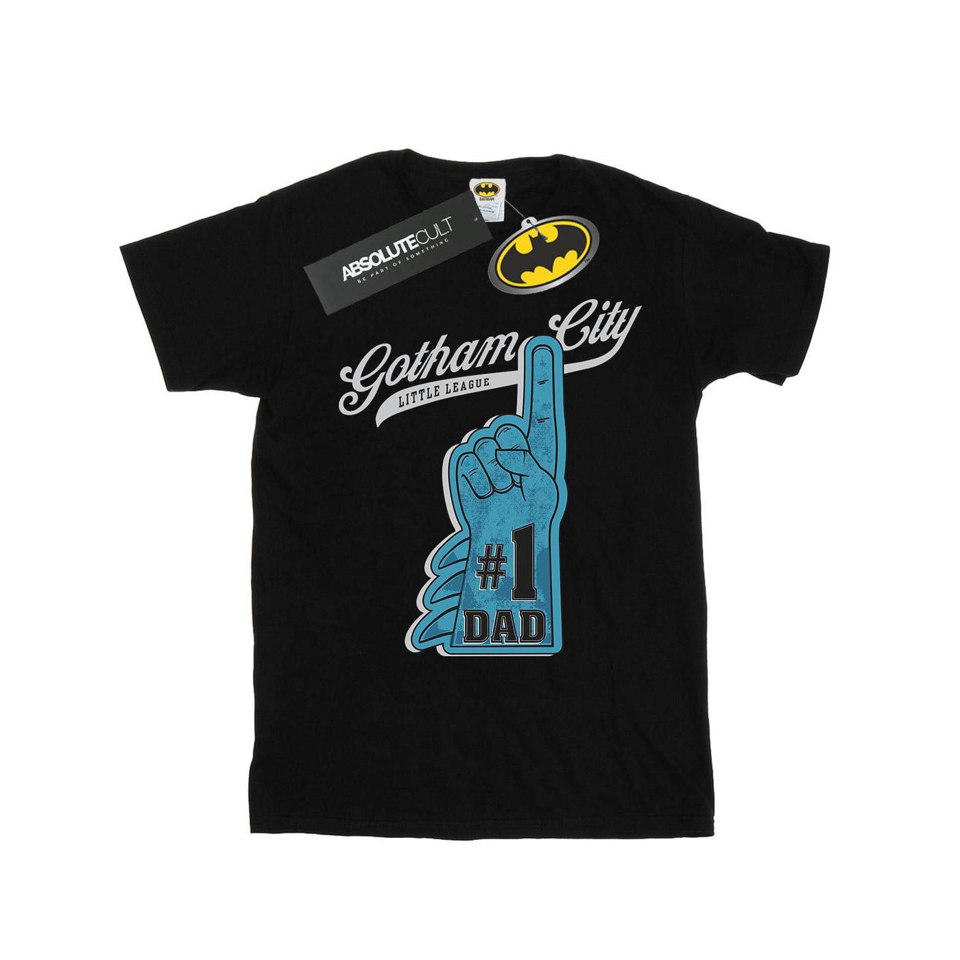 Image of Batman Number One Dad Tshirt Mädchen Schwarz 152-158