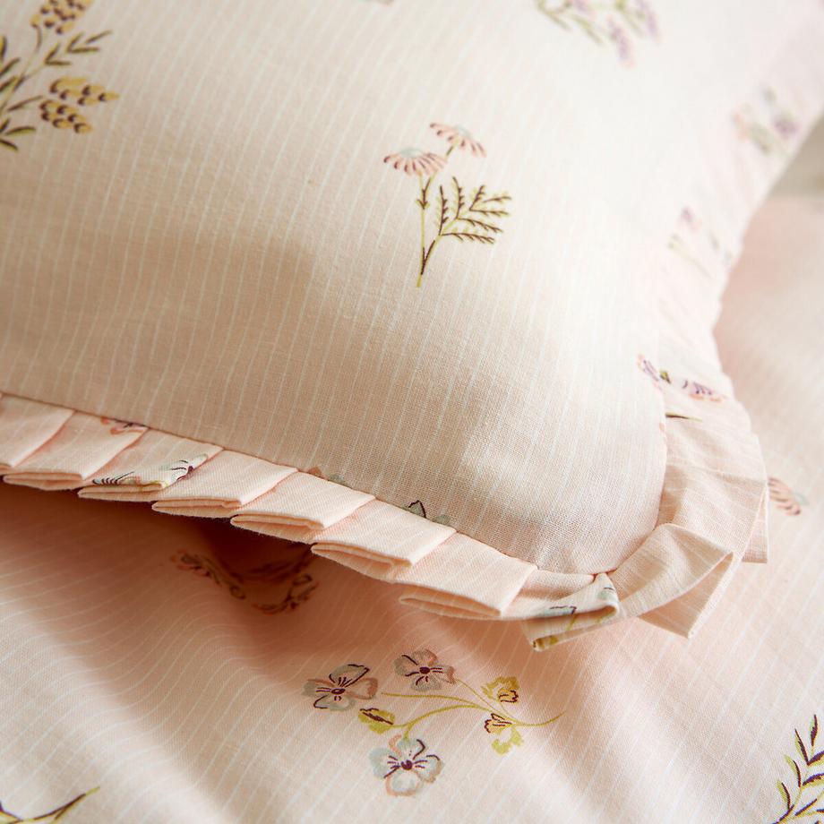 La Redoute Intérieurs Fodera per cuscino Camomille con 50% cotone riciclato  