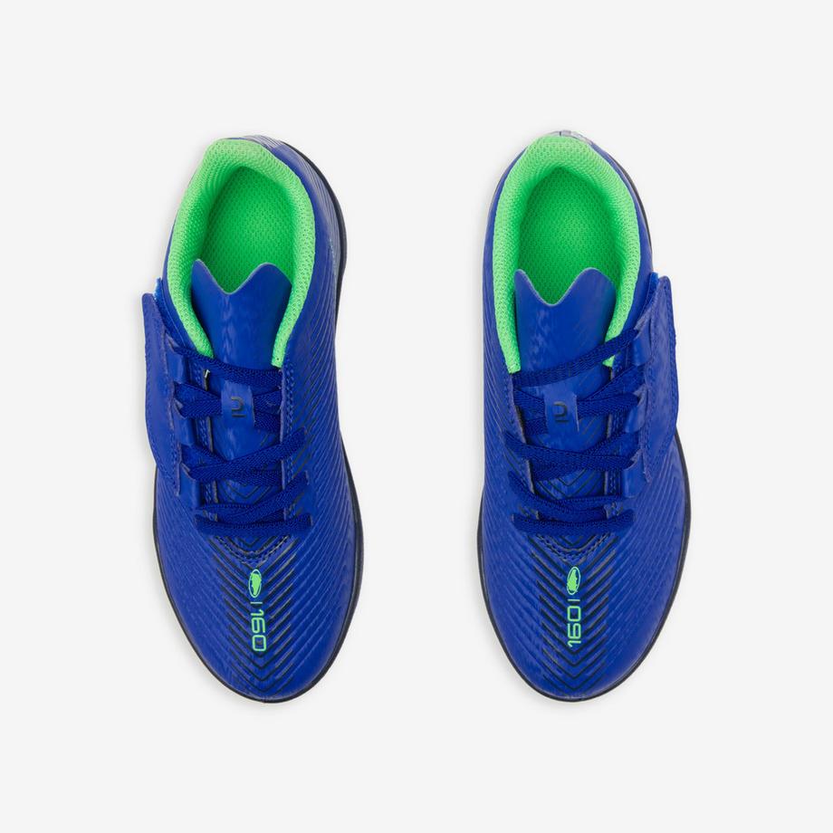 KIPSTA  Scarpe da calcio bambino tacchetti velcro 