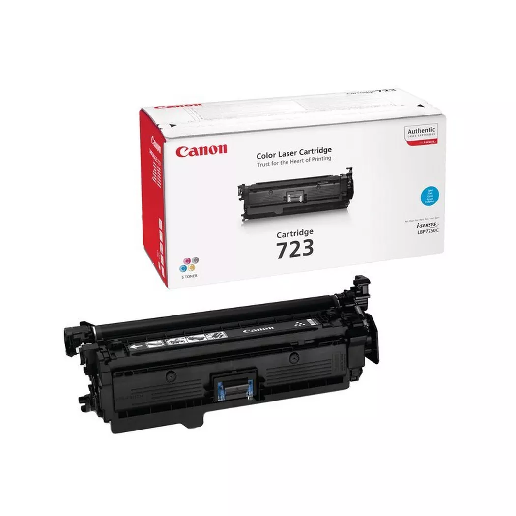 Canon – Toner-Modul 723 cyan 2643B002 LBP 7750Cdn 8500 Seiten, Schwarz, One Size