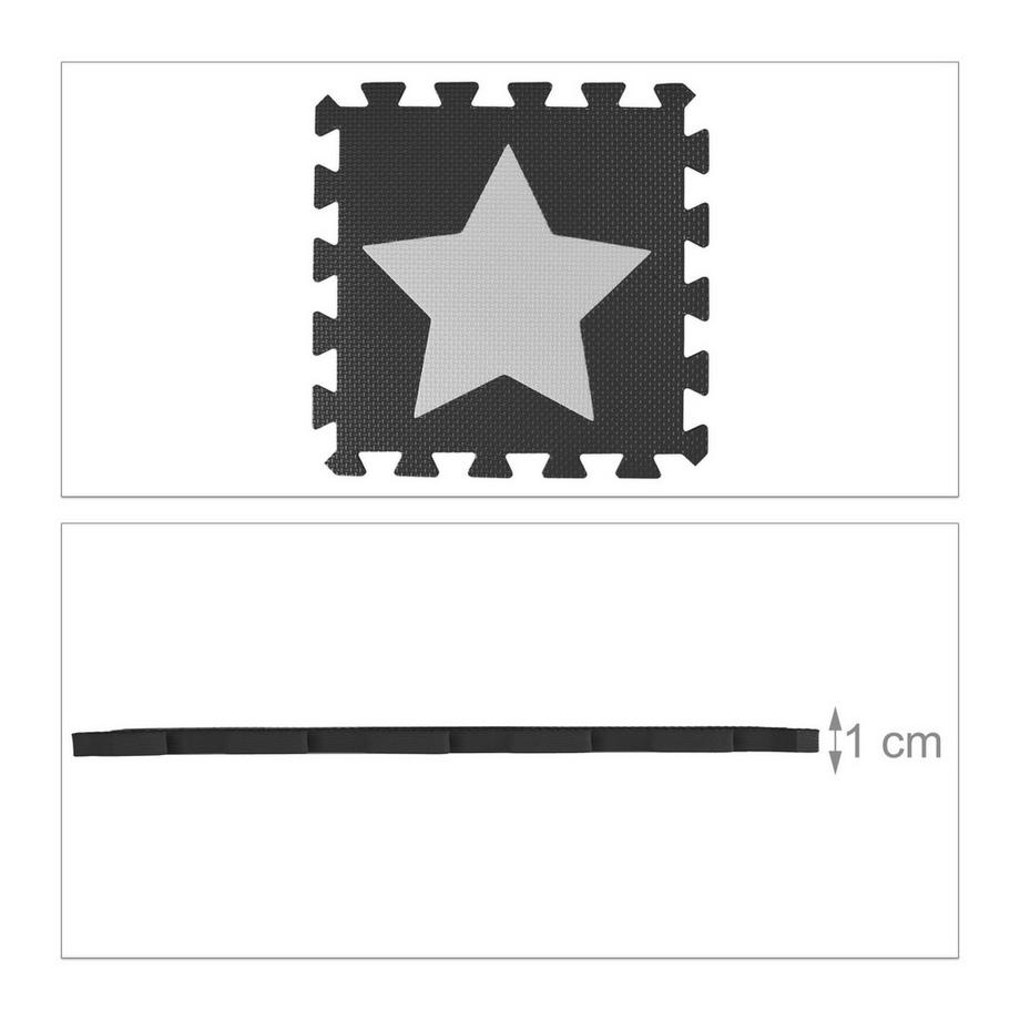 B2X  Spielmatte Puzzle, Stern 