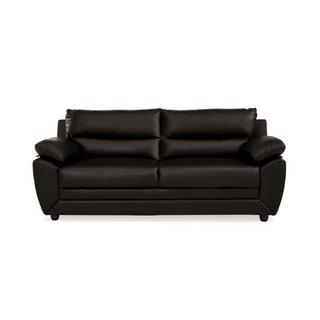 Vente-unique Sofa 3Sitzer Kunstleder MANOA  