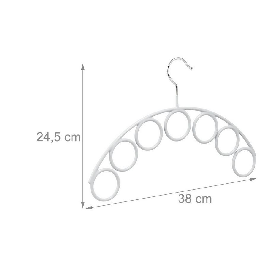B2X Porta sciarpa con 7 anelli  
