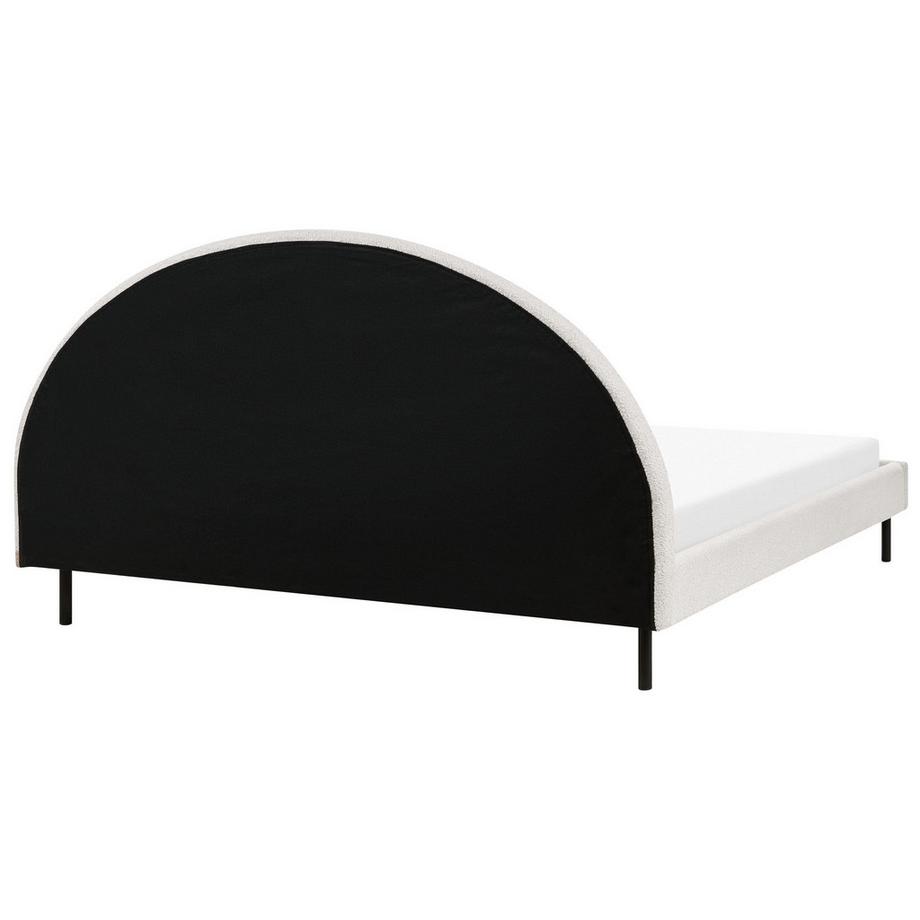 Beliani Letto en Bouclé Retrò MARGUT  