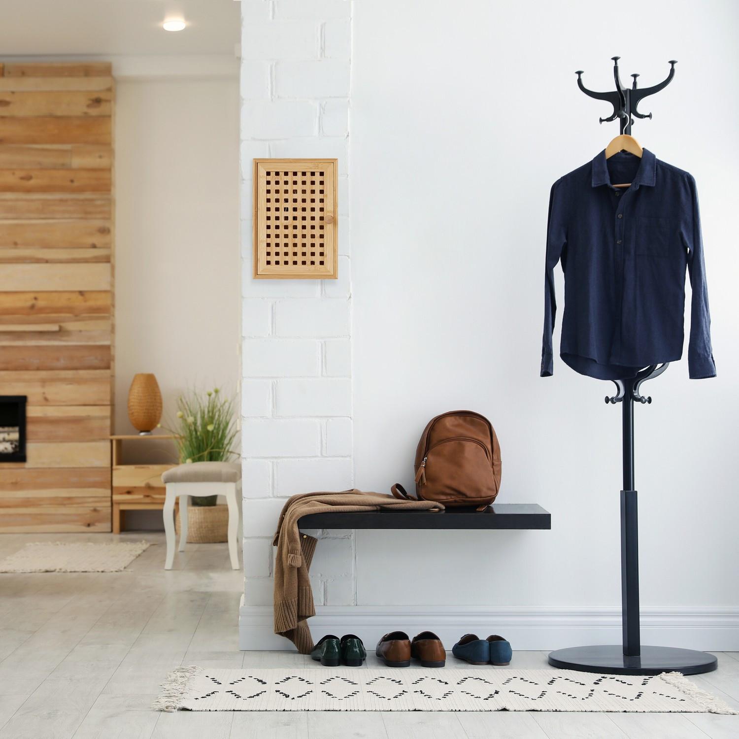 B2X Boîte à clés en bambou  