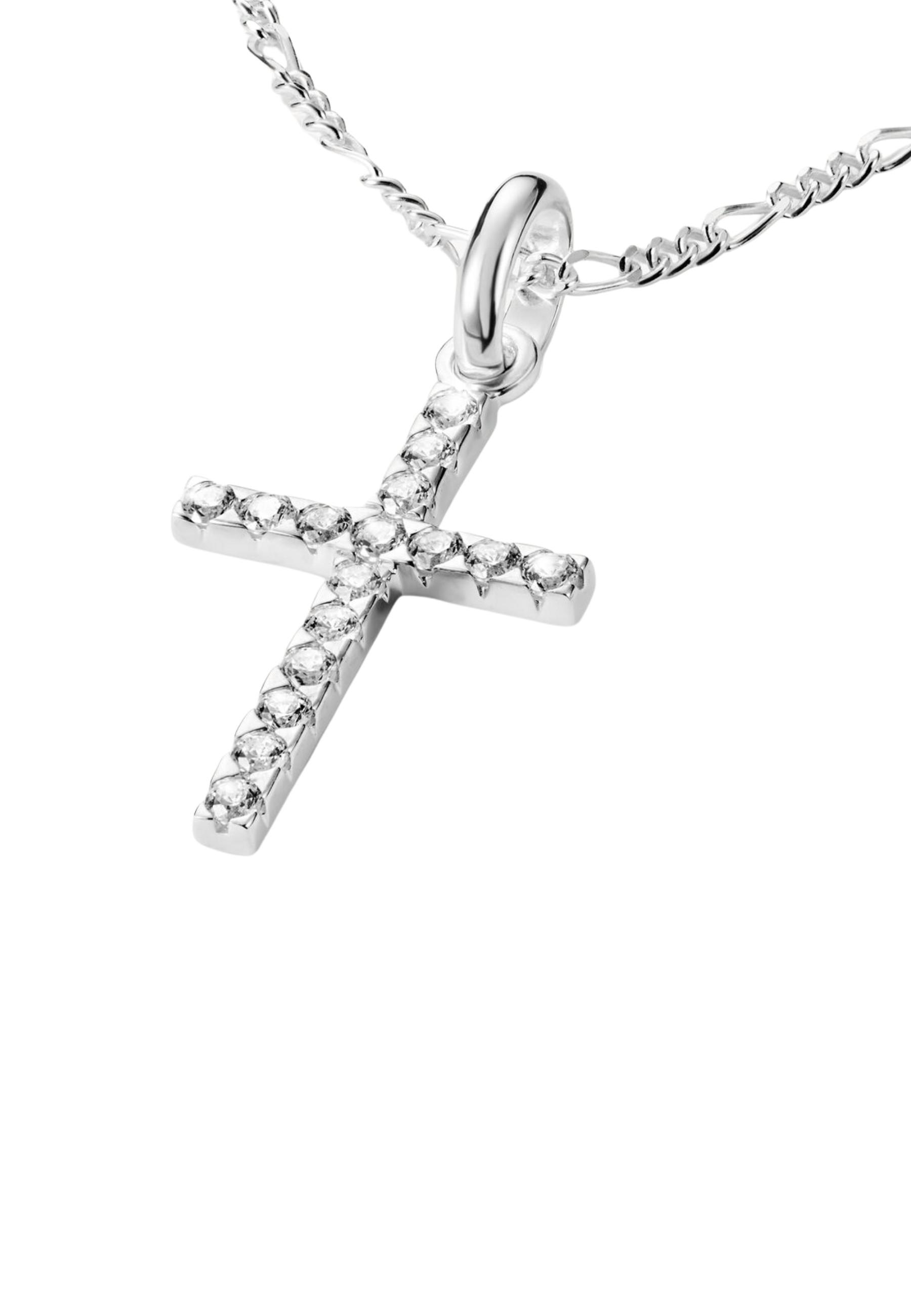 Thomas Sabo  Charm-Anhänger Kreuz Mit Steinen Connect 
