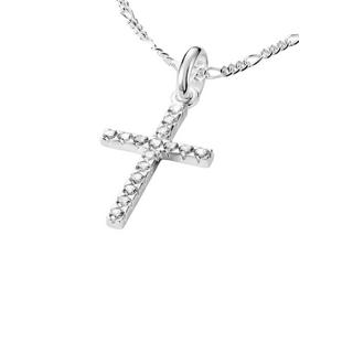Thomas Sabo  Charm-Anhänger Kreuz Mit Steinen Connect 