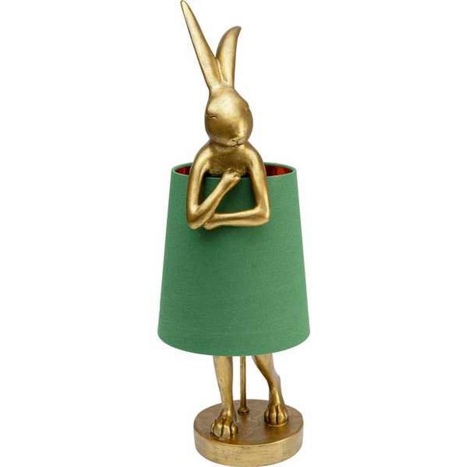 KARE Design Lampe à poser Animal Lapin or vert 68  