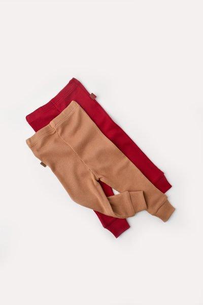 BabyCosy Organic  Pantalon, 2 Pack 